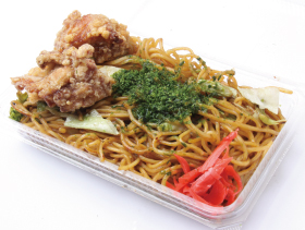 自家製からあげソース焼きそば